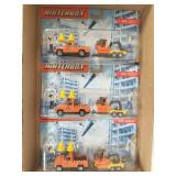 3 Unopened Matchbox Construction Toys 1 Lot