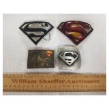 Superman Belt Buckles 1 Lot