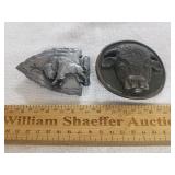 Buffalo Belt Buckles 1 Lot