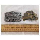 Coal Truck Belt Buckles