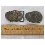 Big Red Belt Buckles 1 Lot