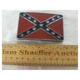 Confederate Flag Belt Buckle