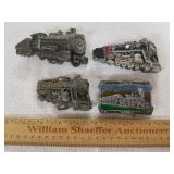 Railroad Engine Belt Buckles 1 Lot