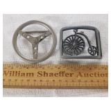 Big Wheel Bike & Steering Wheel Belt Buckles 1 Lot