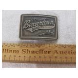 Beavertown Bandits Motorcycle Club Belt Buckle
