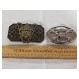 Skull Head Belt Buckles 1 Lot