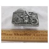 1940 Harley Davidson Belt Buckle Repaired