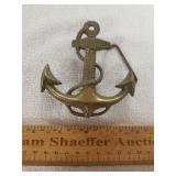 Ship Anchor Belt Buckle