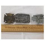 Fireman Belt Buckles 1 Lot