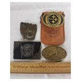 Sports Belt Buckles 1 Lot