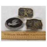 Wild Game Birds Belt Buckles 1 Lot