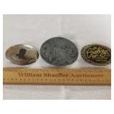 Cowboy Belt Buckles 1 Lot