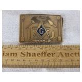 Masonic Belt Buckle