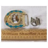 Equestrian Belt Buckles 1 Lot