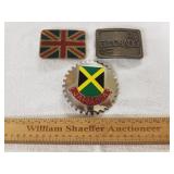 Foreign Country Belt Buckles 1 Lot