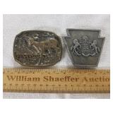 PA. & Keystone Belt Buckles 1 Lot