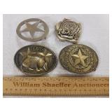 Texas Belt Buckles 1 Lot