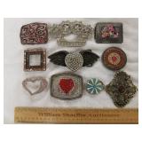 Decorative Belt Buckles 1 Lot
