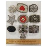 Decorative Belt Buckles 1 Lot