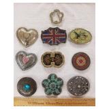 Decorative Belt Buckles 1 Lot