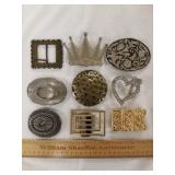 Assorted Belt Buckles 1 Lot