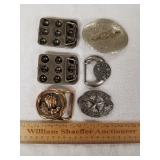 Assorted Belt Buckles 1 Lot