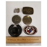 Assorted Belt Buckles 1 Lot