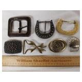 Assorted Belt Buckles 1 Lot