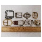 Assorted Belt Buckles 1 Lot