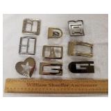 Assorted Belt Buckles 1 Lot