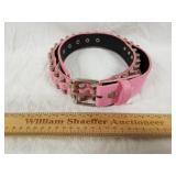 Pink Belt With Dummy Ammo