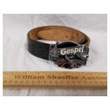 Gospel Belt Buckle And Belt