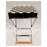 Game Stand w/ Checkers & Chess Games