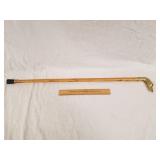 Brass Duck Head Walking Cane