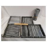 Solid Marble Desk Set 5 Pieces 1 Lot