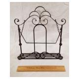 Wrought Iron Book Reader Holder