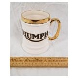 Ceramic Triumph Motorcycle Mug