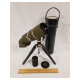 Bausch & Lomb Telescope w/ Tripod & Case
