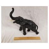 Metal Elephant 13" H