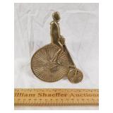 Brass Hi- Wheeler 6" H