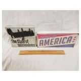 2 Wooden Decorative Signs