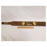 1962 Sigma Tau Gamma Initiation Paddle 35" L