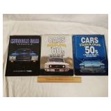 3 Car Automotive Books 1 Lot