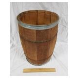 Wooden Nail Keg 18" H