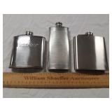 Assorted Flasks 1 Lot
