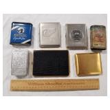 Vintage Cigarette Cases 1 Lot