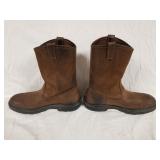 Pair Wolverine Work Boots Size 13