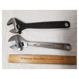 Two 12" Crescent Wrenches 1 Lot