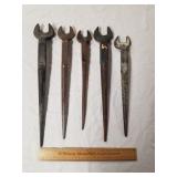 5 Spud Wrenches 1 Lot