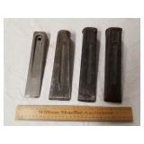 4 Steel Wedges 1 Lot